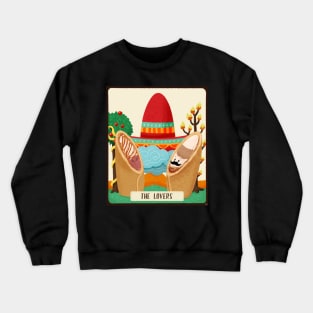 Dessert Tarot card-The Lovers Crewneck Sweatshirt